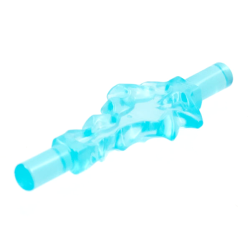 Power Burst, Bolt Small with Bar Ends - Trans-Light Blue Power Burst, Bolt Small with Bar Ends - Trans-Light Blue