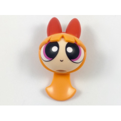 Minifigure, Head, Modified Blossom Pattern