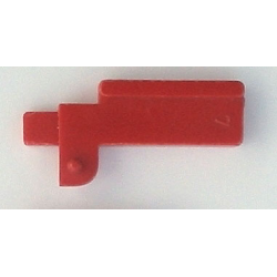 Garage Door Counterweight with Hinge Pin Right - Red Garage Door Counterweight with Hinge Pin Right - Red