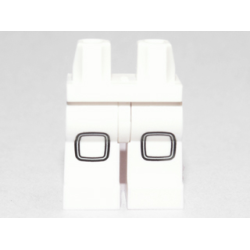 Hips and Legs with Black Knee Pads Pattern Hips and Legs with Black Knee Pads Pattern