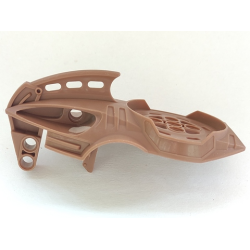 Bionicle Visorak Head with 7 Pin Holes and Axle Hole (Roporak)