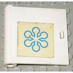 Door 1 x 5 x 4 Left with Interfrigo Snowflake Logo Pattern (Sticker) - Set 147 Door 1 x 5 x 4 Left with Interfrigo Snowflake Logo Pattern (Sticker) - Set 147