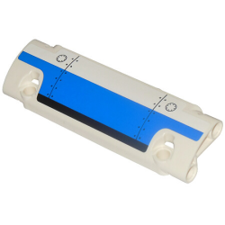 Technic, Panel Curved 11 x 3 with Blue and Black Panel and Round Plates with Rivets Pattern (Sticker) - Set 42025