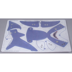 Plastic Skin Shark Sheet 2 of 2 for Set 81001-1