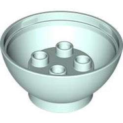 Duplo Egg Base 4 x 4 x 1 3/4 - Light Aqua Duplo Egg Base 4 x 4 x 1 3/4 - Light Aqua