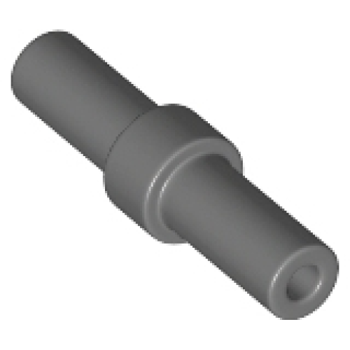 Деталь LEGO 78258 Bar 2L with Stop Ring - Dark Bluish Gray
