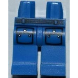 Hips and Legs with Black Belt and Pockets with Silver Buttons Pattern Hips and Legs with Black Belt and Pockets with Silver Buttons Pattern