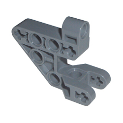 Bionicle Rahkshi Torso Lower Section - Dark Gray