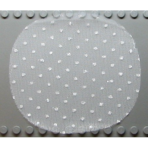 Деталь LEGO bb0530pb01 Minifigure, Bridal Veil, Cloth with Silver Dots Pattern