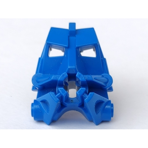 Деталь LEGO 32553 Bionicle Head Connector Block 3 x 4 x 1 2/3 - Blue