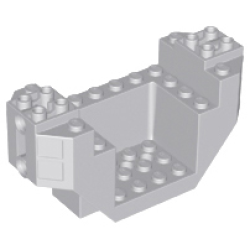 Cockpit 4 x 10 x 4 with 3 Holes on Bottom and 2 Pin Holes on Sides Cockpit 4 x 10 x 4 with 3 Holes on Bottom and 2 Pin Holes on Sides