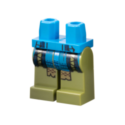 Hips and Olive Green Legs with Dark Azure Loincloth Pattern Hips and Olive Green Legs with Dark Azure Loincloth Pattern