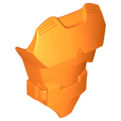 Large Figure Torso - Orange
