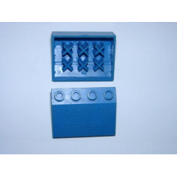 Minitalia Slope 33 3 x 4 with Bottom X Supports - Blue