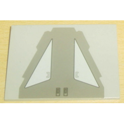 Slope 10 6 x 8 with SW AT-TE Back Armor Plate Pattern (Sticker) - Set 4482 Slope 10 6 x 8 with SW AT-TE Back Armor Plate Pattern (Sticker) - Set 4482
