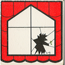 Duplo, Tile 2 x 2 x 1 with Town Mosaic Picture 02 Pattern