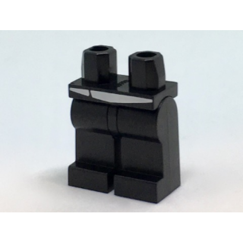 Деталь LEGO 970c00pb0673 Hips and Legs with Tapered Edge of White Chef Shirt Pattern