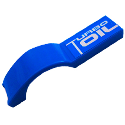 Vehicle, Mudguard 1 x 4 1/2 with 'TURBO OIL' Pattern Model Right Side (Sticker) - Sets 6111 / 8662 Vehicle, Mudguard 1 x 4 1/2 with 'TURBO OIL' Pattern Model Right Side (Sticker) - Sets 6111 / 8662