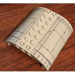 Slope, Curved 8 x 8 x 2 Double with SW Resistance Bomber Fuselage Pattern on Both Sides (Stickers) - Set 75188 Slope, Curved 8 x 8 x 2 Double with SW Resistance Bomber Fuselage Pattern on Both Sides (Stickers) - Set 75188