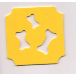 Foam Scala Dog Mat, Bone Shape Cutouts #3150