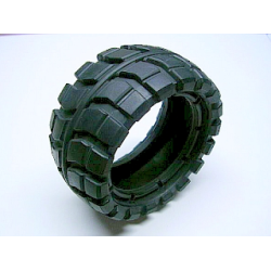 Tire 81 x 40 Balloon Offset Tread - Black