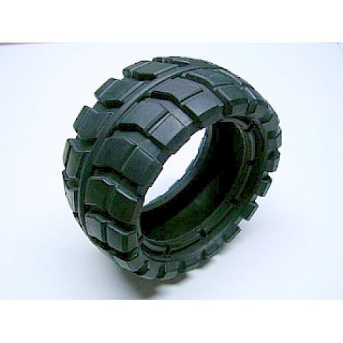 Деталь LEGO 45795 Tire 81 x 40 Balloon Offset Tread - Black