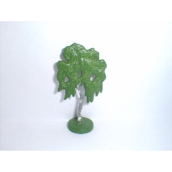 Plant, Tree Flat Birch Painted with Hollow Base Plant, Tree Flat Birch Painted with Hollow Base