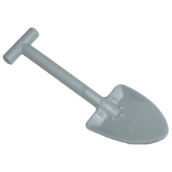 Fabuland Utensil Shovel with Embossed Fabuland Logo - Light Gray