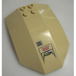 Windscreen 8 x 6 x 2 Curved Sloped Sides with 'TRACKING SENSOR' Pattern (Sticker) - Sets 7298 / 7477 Windscreen 8 x 6 x 2 Curved Sloped Sides with 'TRACKING SENSOR' Pattern (Sticker) - Sets 7298 / 7477