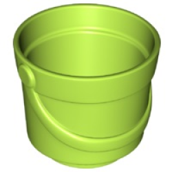 Duplo Container Bucket - Lime Duplo Container Bucket - Lime