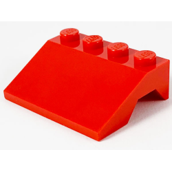 Vehicle, Mudguard 3 x 4 Slope - Red