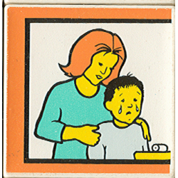 Duplo, Tile 2 x 2 x 1 with Town Mosaic Picture 05 Pattern