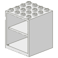 Homemaker Cupboard 4 x 4 x 4 with Door Holder Holes