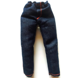Scala, Clothes Male Pants with Red Stitching (Jeans)