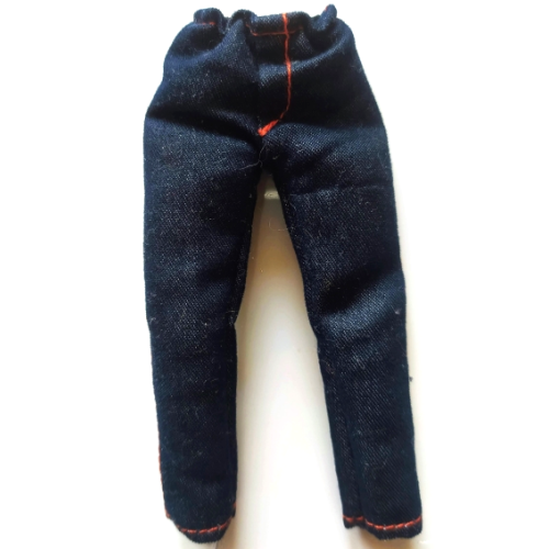 Деталь LEGO 22209 Scala, Clothes Male Pants with Red Stitching (Jeans)