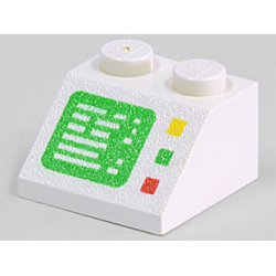 Slope 45 2 x 2 with Computer Screen and Right Side Buttons Pattern Slope 45 2 x 2 with Computer Screen and Right Side Buttons Pattern