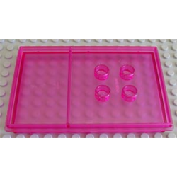 Duplo Carriage Roof - Trans-Dark Pink Duplo Carriage Roof - Trans-Dark Pink