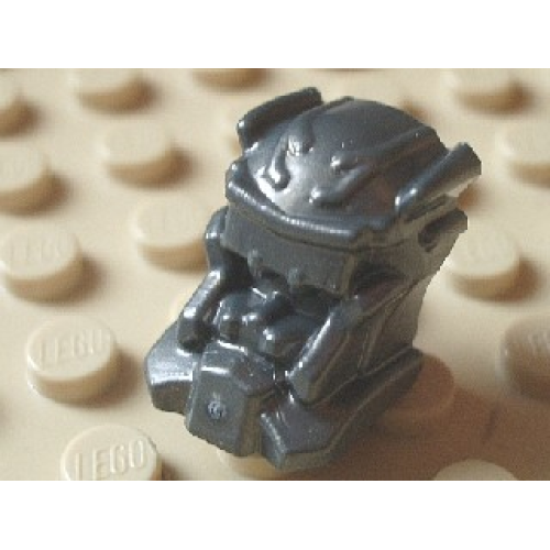 Деталь LEGO 53596 Minifigure, Head, Modified Bionicle Inika Toa Hewkii Plain