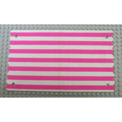 Belville Roof Cloth with Dark Pink Stripes Pattern Belville Roof Cloth with Dark Pink Stripes Pattern
