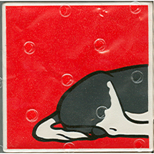 Деталь LEGO 2756pb064 Duplo, Tile 2 x 2 x 1 with Cow Mosaic Picture 10 Pattern