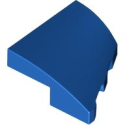 Wedge 2 x 2 x 2/3 Left - Blue