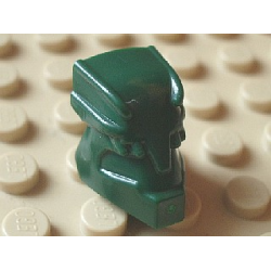 Minifigure, Head, Modified Bionicle Piraka Zaktan Plain Minifigure, Head, Modified Bionicle Piraka Zaktan Plain