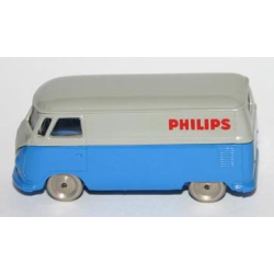 HO Scale, VW Van with Blue Base and 'PHILIPS' Pattern