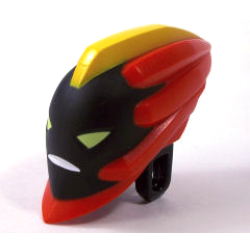 Large Figure Head Modified Ben 10 Swampfire with Black Face Pattern