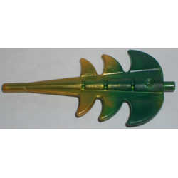 Dragon Tail Barbed with Marbled Pearl Gold Pattern Dragon Tail Barbed with Marbled Pearl Gold Pattern