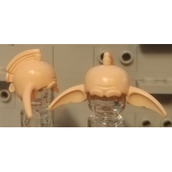 Minifigure, Headgear Head Top, SW Lennik Skull Top with Long Ears