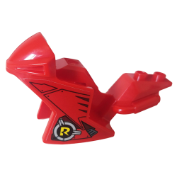 Motorcycle Fairing, Racing (Sport) Bike with Robin Logo and Vents Pattern on Both Sides (Stickers) - Set 76159 Motorcycle Fairing, Racing (Sport) Bike with Robin Logo and Vents Pattern on Both Sides (Stickers) - Set 76159