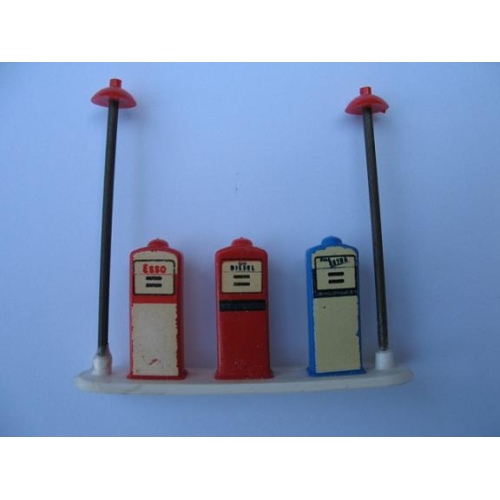 Деталь LEGO x887px1 HO Scale, Accessory Petrol Pumps Esso