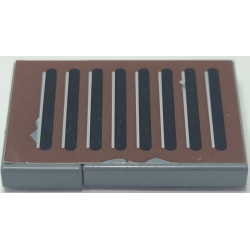 Stickered Assembly 3 x 2 with Shutter Pattern (Sticker) - Set 6210 - 1 Tile 1 x 2, 1 Tile 2 x 2 Stickered Assembly 3 x 2 with Shutter Pattern (Sticker) - Set 6210 - 1 Tile 1 x 2, 1 Tile 2 x 2