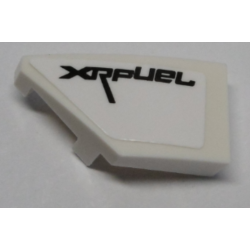 Wedge 2 x 1 x 2/3 Left with 'XRFUEL' Pattern (Sticker) - Set 42095 Wedge 2 x 1 x 2/3 Left with 'XRFUEL' Pattern (Sticker) - Set 42095